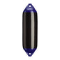 Polyform F-02 Twin Eye Fender 7.5" x 26" - Black [F-02 BLACK]