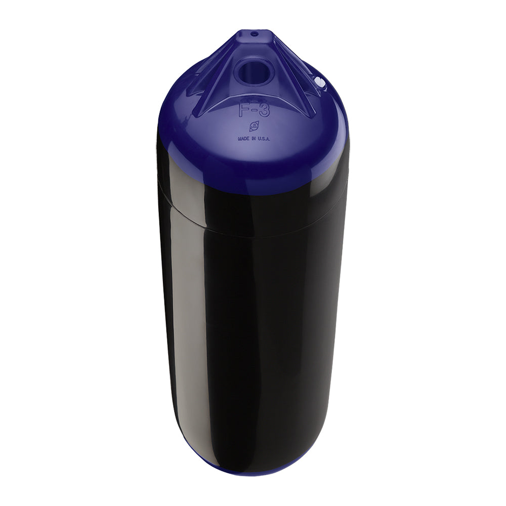 Polyform F-3 Twin Eye Fender 8.2" x 30" - Black [F-3 BLACK]