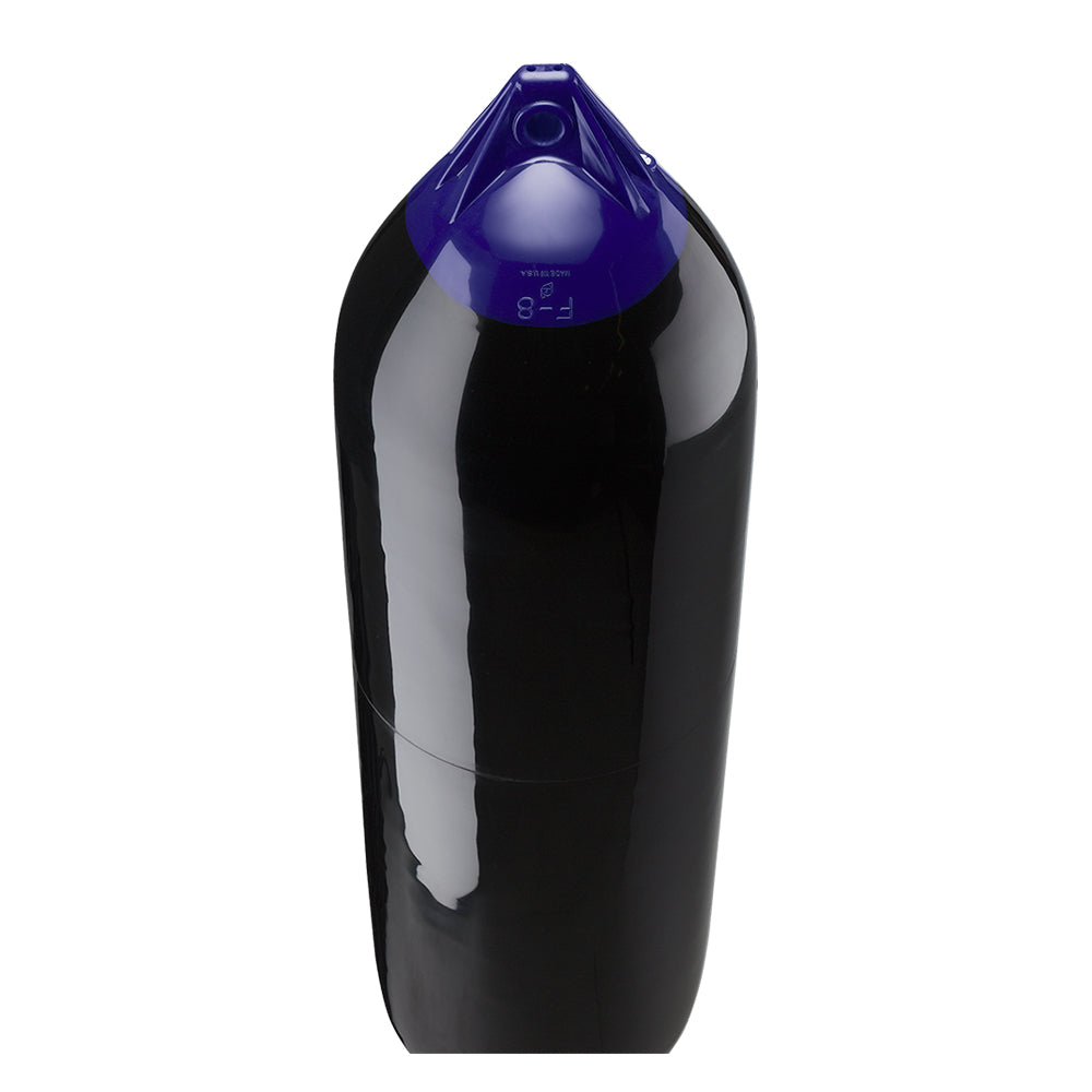 Polyform F-8 Twin Eye Fender 15" x 58" - Black [F-8 BLACK]