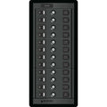 Blue Sea 1461 12 Position Circuit Breaker Panel - 12V - 120A [1461]