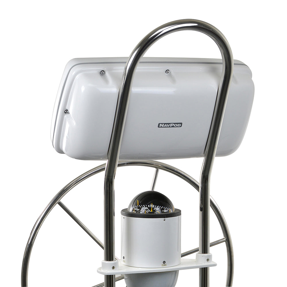 NavPod SystemPod Precut f/Simrad NSS12 evo3/BG Zeus3 12  2 Instruments (3.6 holes) f/12 Wide Guard  [GP2170-16]