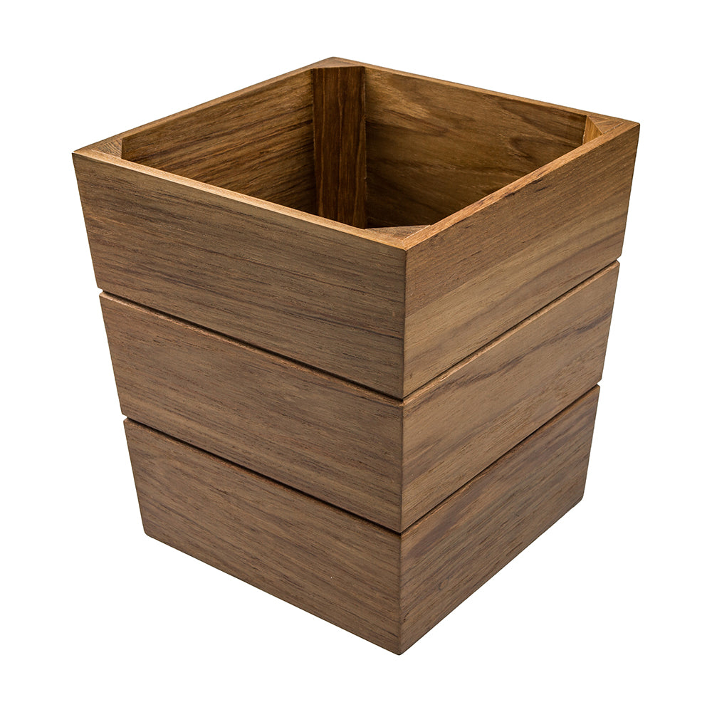Whitecap Large Waste Basket - Teak [WT63100]