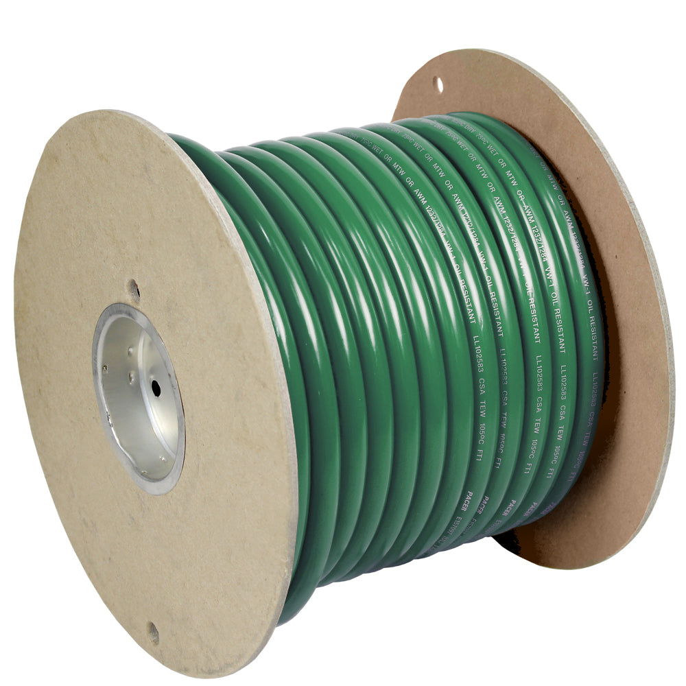 Pacer Green 2 AWG Battery Cable - 100  [WUL2GN-100]