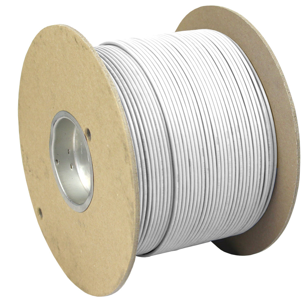 Pacer White 18 AWG Primary Wire - 1,000  [WUL18WH-1000]