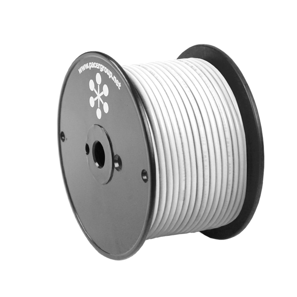 Pacer White 16 AWG Primary Wire - 100  [WUL16WH-100]