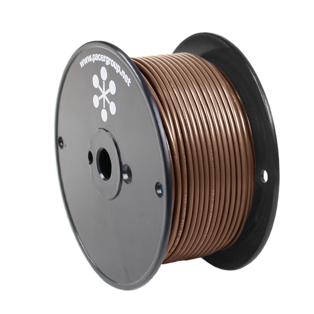 Pacer Brown 16 AWG Primary Wire - 250  [WUL16BR-250]