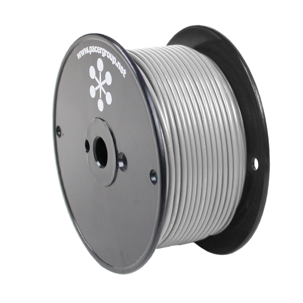 Pacer Grey 16 AWG Primary Wire - 250  [WUL16GY-250]