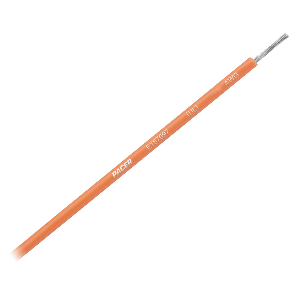 Pacer Orange 14 AWG Primary Wire - 25  [WUL14OR-25]