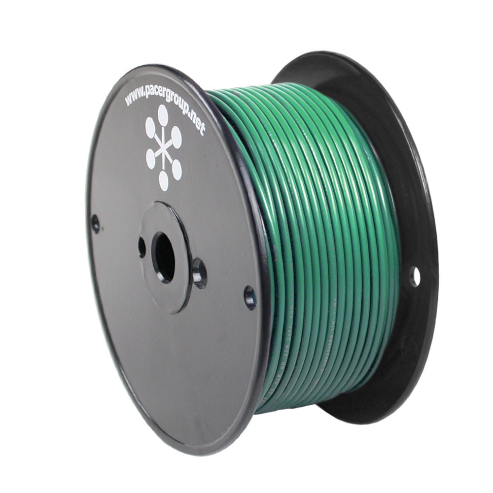 Pacer Green 14 AWG Primary Wire - 250  [WUL14GN-250]