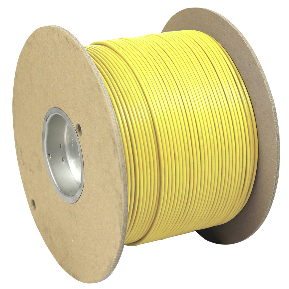 Pacer Yellow 14 AWG Primary Wire - 1,000  [WUL14YL-1000]