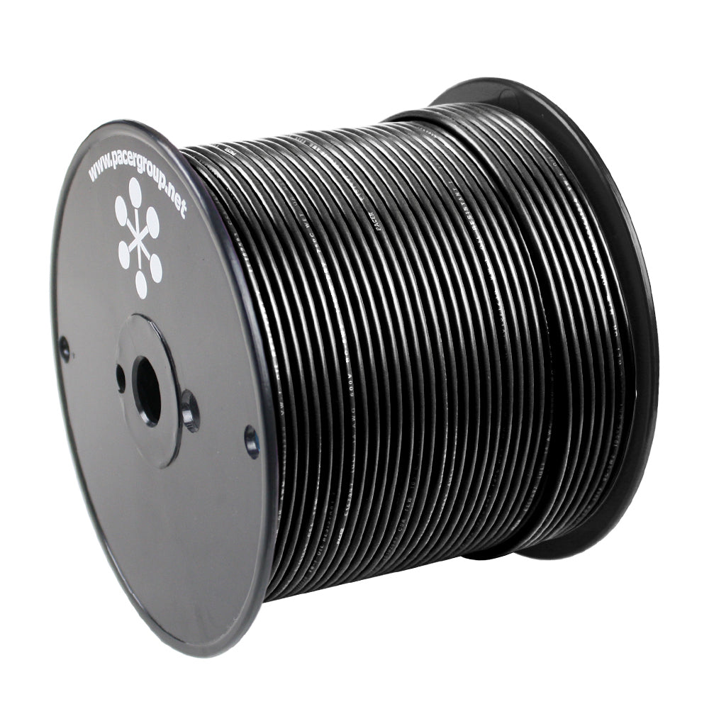 Pacer Black 10 AWG Primary Wire - 500  [WUL10BK-500]