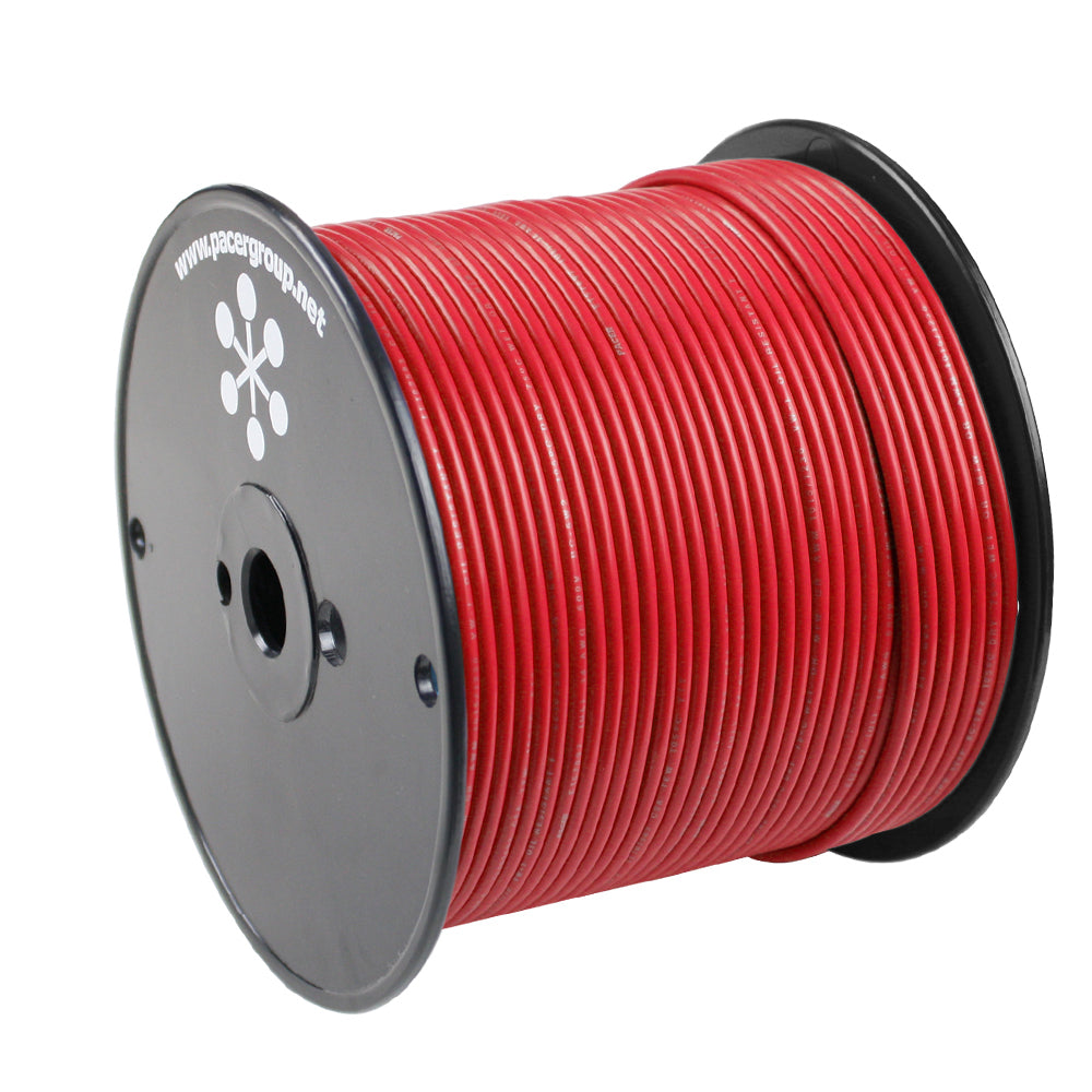 Pacer Red 10 AWG Primary Wire - 500  [WUL10RD-500]