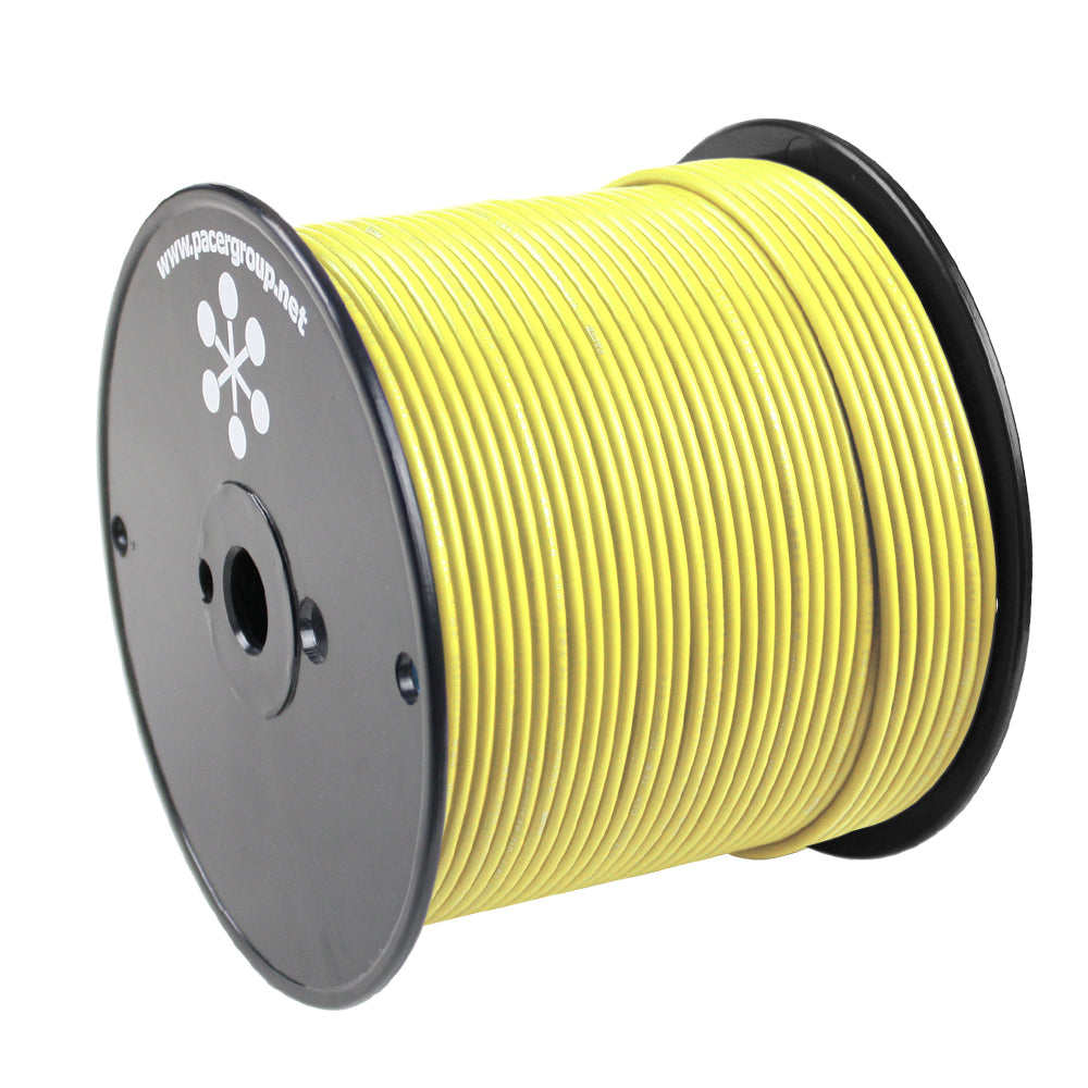 Pacer Yellow 8 AWG Primary Wire - 500  [WUL8YL-500]