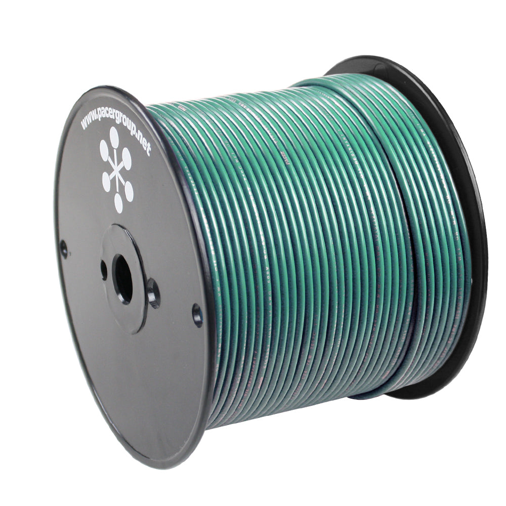 Pacer Green 8 AWG Primary Wire - 500  [WUL8GN-500]