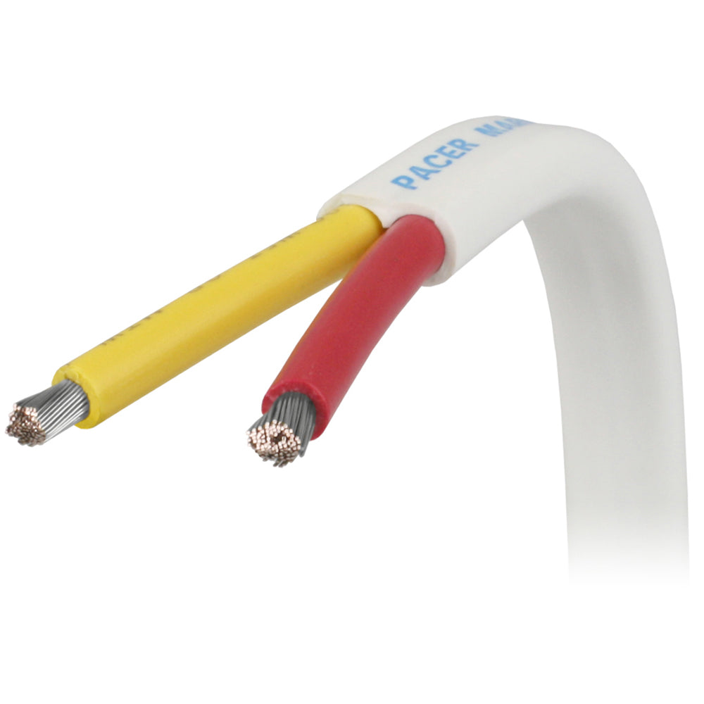 Pacer 12/2 AWG Safety Duplex Cable - Flat Cable - Red/Yellow - 1,000' [W12/2RYW-1000]