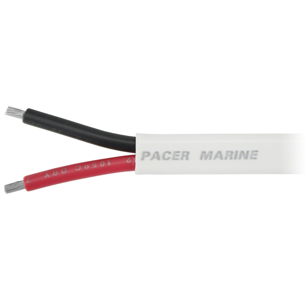 Pacer 16/2 AWG Duplex Cable - Flat Cable - Red/Black - 1,000' [W16/2DC-1000]