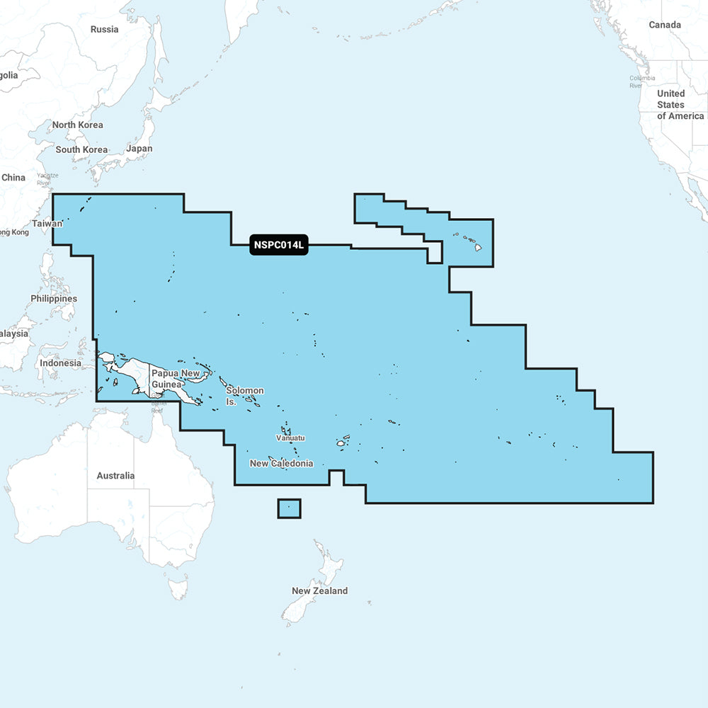 Garmin Navionics+ NSPC014L - Pacific Islands - Marine Chart [010-C1279-20]