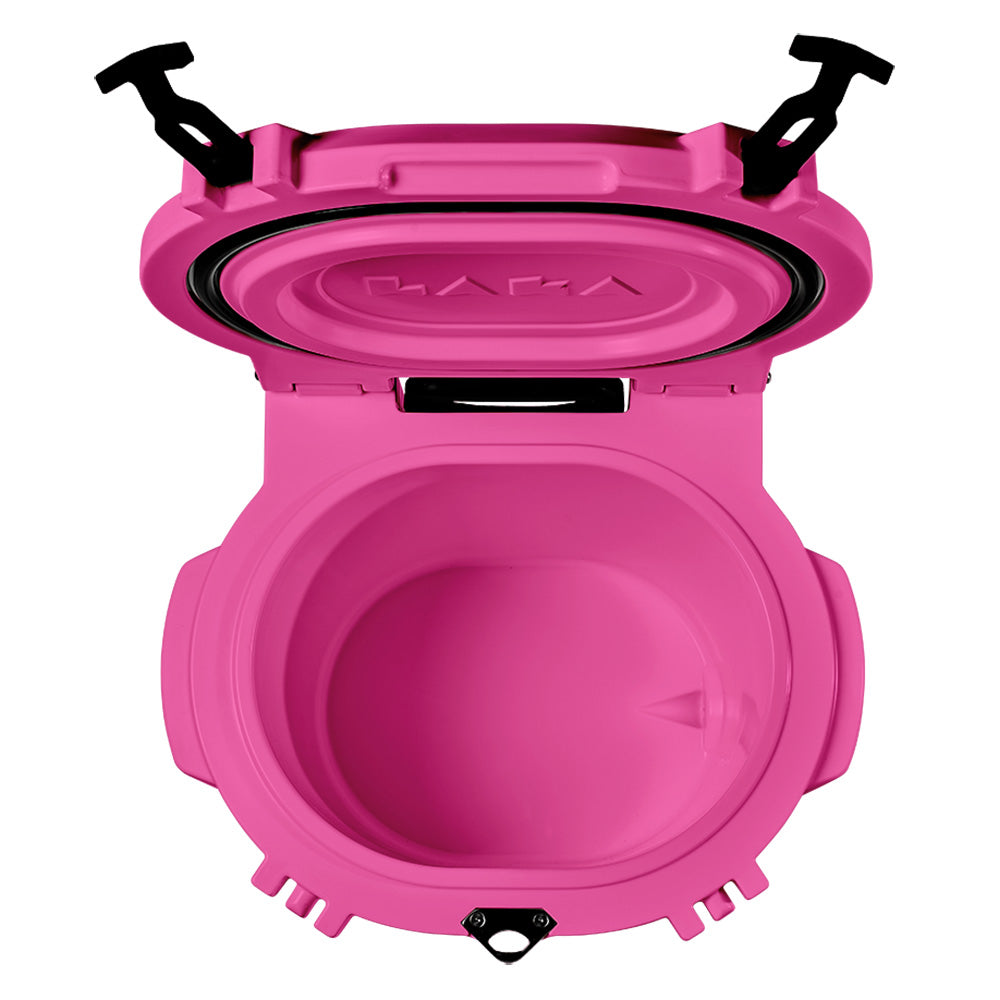 LAKA Coolers 30 Qt Cooler w/Telescoping Handle  Wheels - Pink [1081]