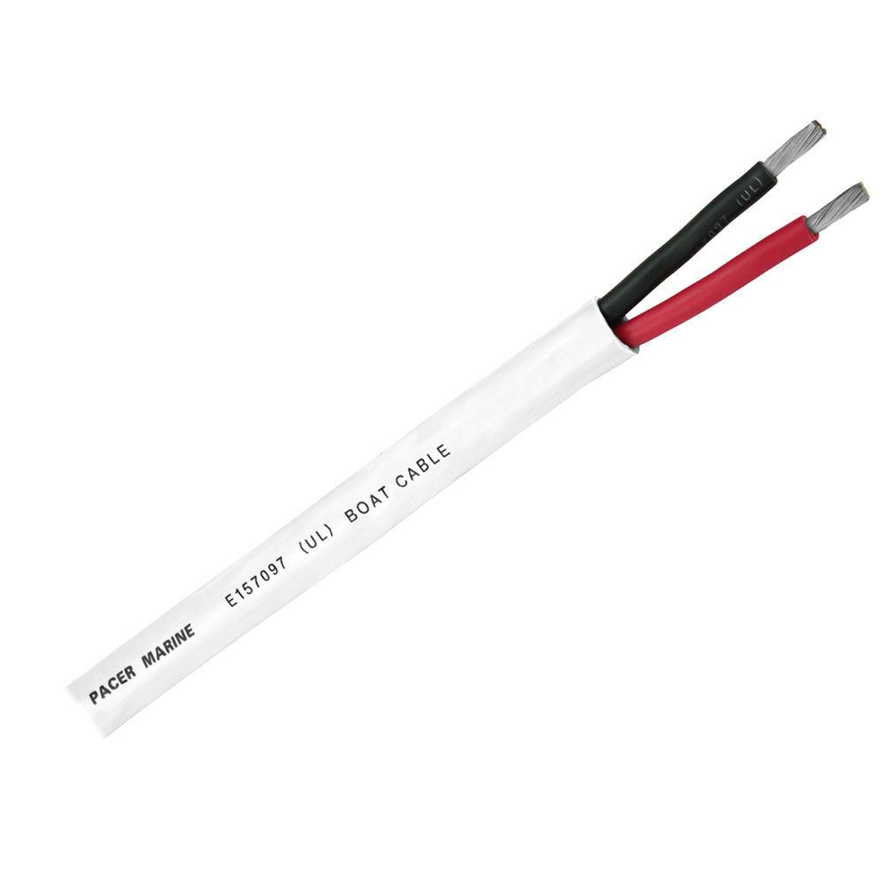 Pacer Duplex 2 Conductor Cable - 500' - 12/2 AWG - Round Cable - Red, Black [WR12/2DC-500]