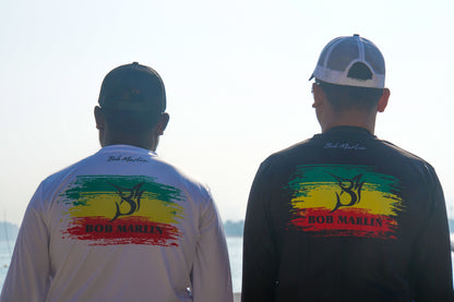 Bob Marlin Performance Shirt Rasta Flag