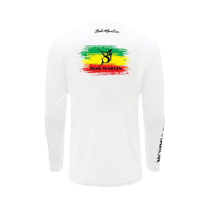 Bob Marlin Performance Shirt Rasta Flag