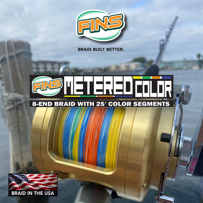Metered Colored Braid (10 lb)