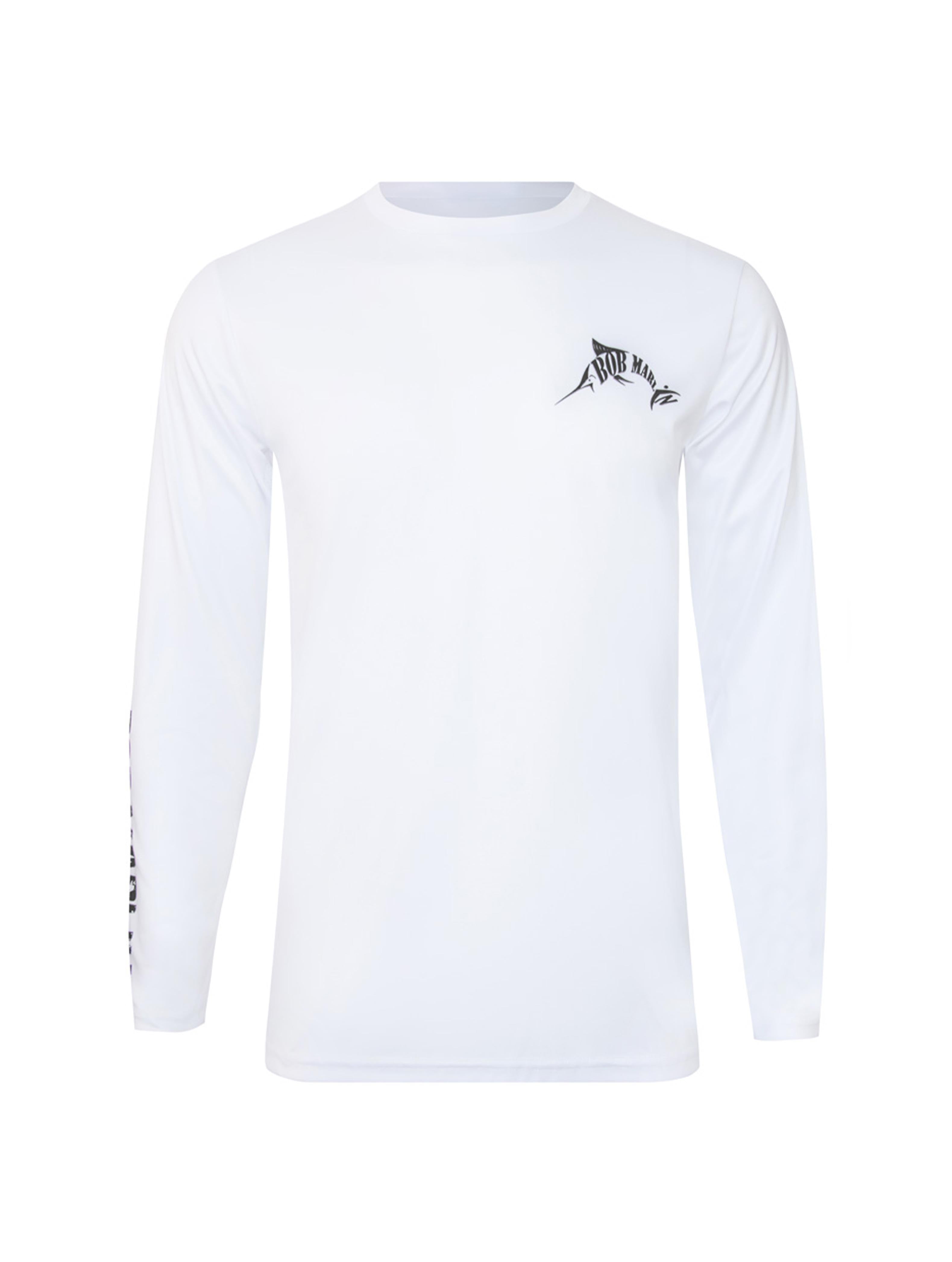 Bob Marlin Performance Shirt Sail Rebel White