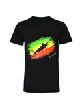 Bob Marlin T-shirt Rasta Flag
