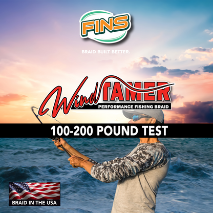 Windtamer Fishing Braid 100-200lb.