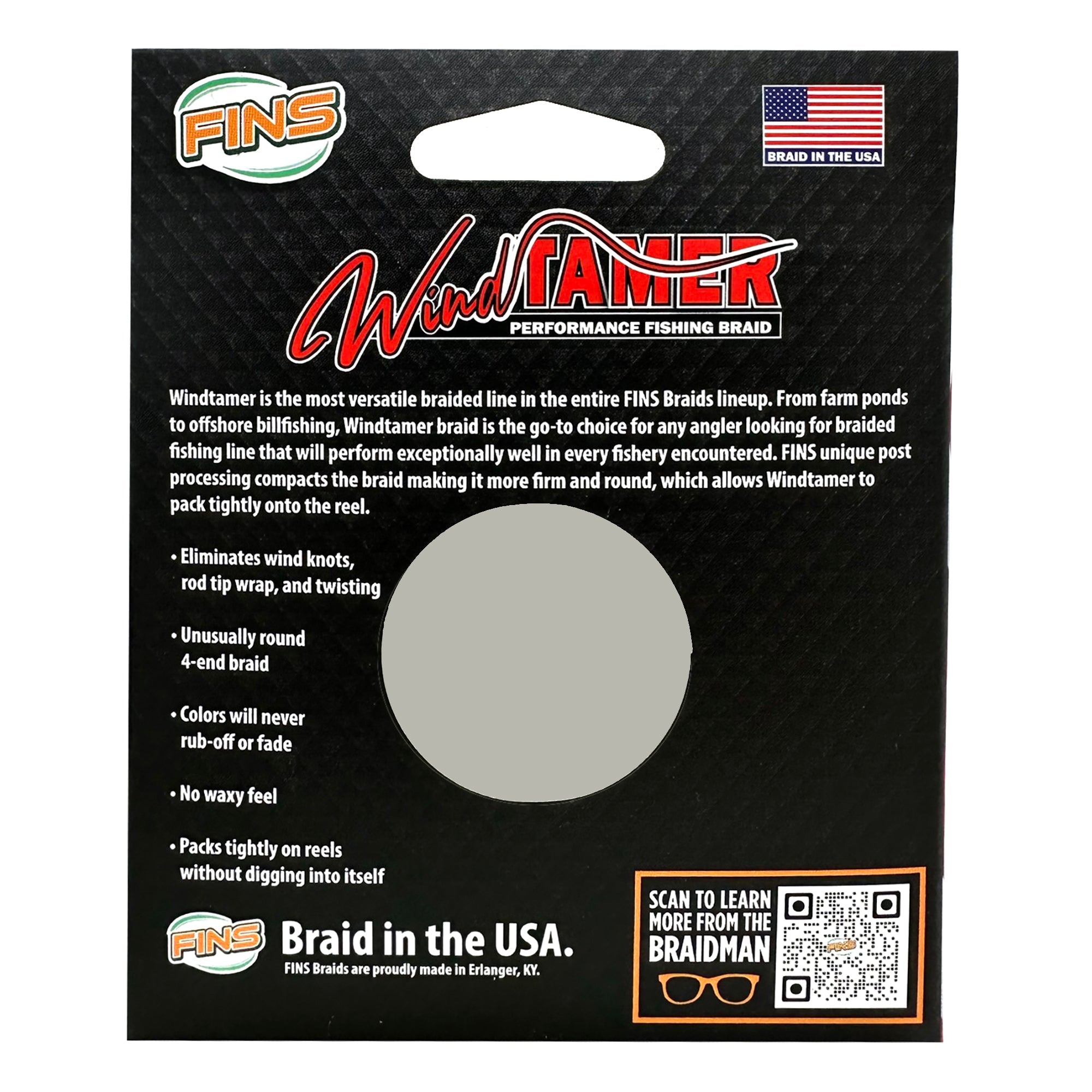 Windtamer Fishing Braid 100-200lb.