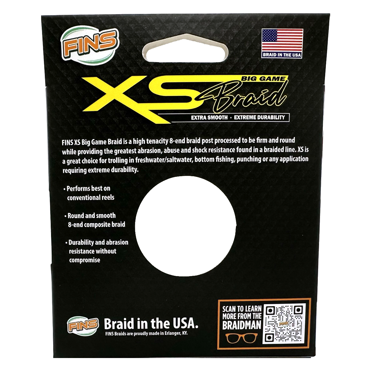 XS Big Game Fishing Braid 40-80lb.