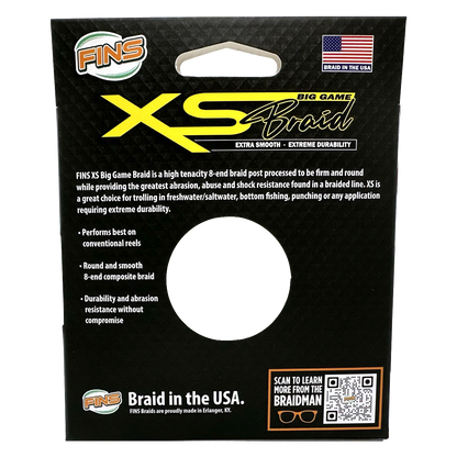 XS Big Game Fishing Braid 40-80lb.