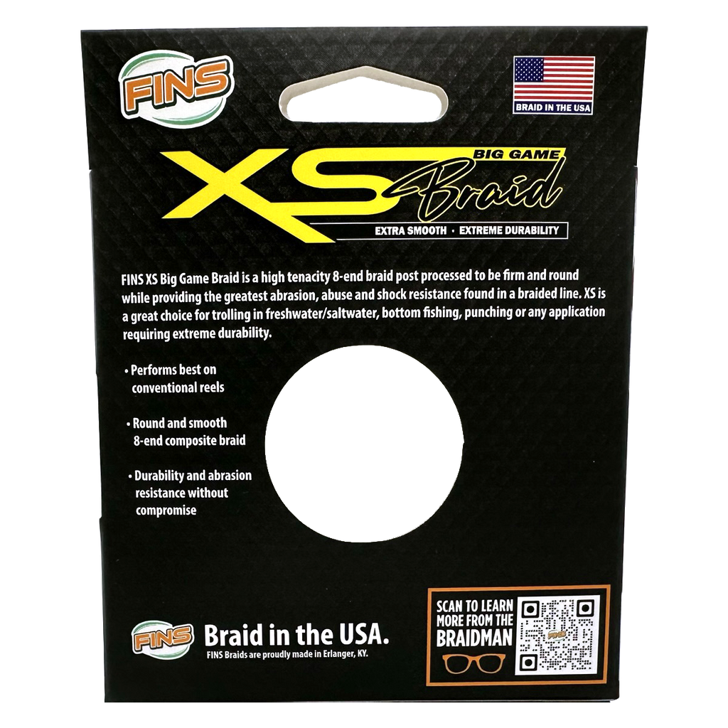 XS Big Game Fishing Braid