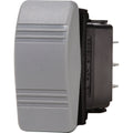 Blue Sea 8222 Water Resistant Contura III Switch - (ON)-OFF-(ON) - Grey [8222]