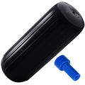 Polyform HTM-3 Fender 10.5" x 27" - Black w/Adapter [HTM-3 BLACK W/AIR ADAPTER]