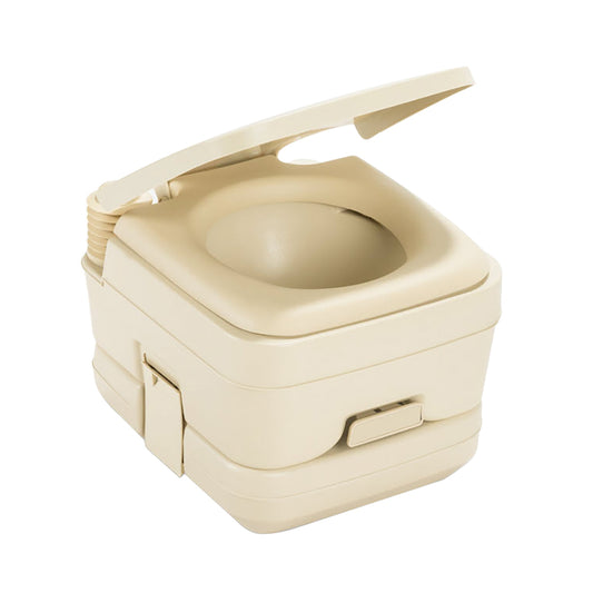 Dometic 964 MSD Portable Toilet w/Mounting Brackets - 2.5 Gallon - Parchment [311196402]