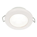 Hella Marine EuroLED 75 3" Round Spring Mount Down Light - White LED - White Plastic Rim - 12V [958110511]