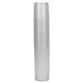 TACO Aluminum Ribbed Table Pedestal - 2-3/8" O.D. - 27-1/2" Length [Z60-7279VEL27.5-2]