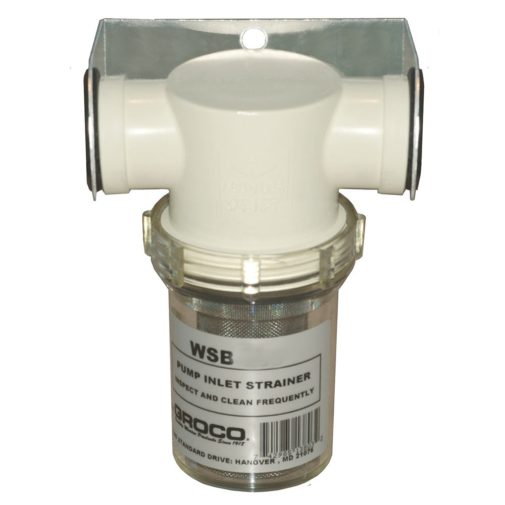 GROCO 1-1/4" Fresh Water Strainer w/#304 SS Basket  [WSB-1250]