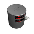 Lopolight Series 301-109 - Double Stacked Navigation Light - 3NM - Horizontal Mount - Red - Silver Housing  [301-109ST]