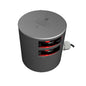 Lopolight Series 301-109 - Double Stacked Navigation Light - 3NM - Horizontal Mount - Red - Silver Housing  [301-109ST]
