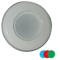 Shadow-Caster Color-Changing White, Blue  Red Dimmable - White Powder Coat Down Light [SCM-DL-WBR-WH]