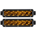 RIGID Industries 6" SR-Series SAE Compliant Fog Light - Black w/Yellow Light [906704]