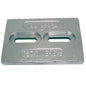 Tecnoseal Mini Zinc Plate Anode 6" x 4" x 1/2" [TEC-DIVERS-S]