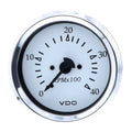 VDO Cockpit Marine 85MM (3-3/8") Diesel Tachometer - Alternator Input - White Dial/Chrome Bezel  [333-15272]