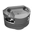 Lopolight Series 301-011 - Masthead Light w/Deck Light - 5NM - Vertical Mount - White - Silver Housing [301-011DLX 15M]