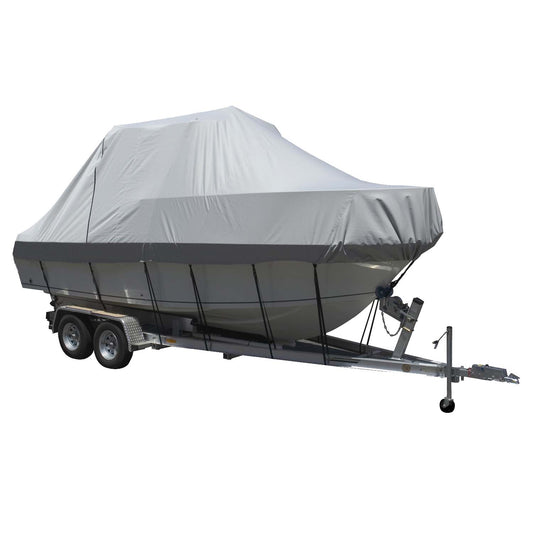 Carver Sun-DURA Specialty Boat Cover f/28.5 Walk Around Cuddy  Center Console Boats - Black [90028S-02]