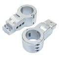 PTM Watersports Board Rack Mounts - 2.5" Pipe Clamp - Silver [P13198-2500TEBCL]