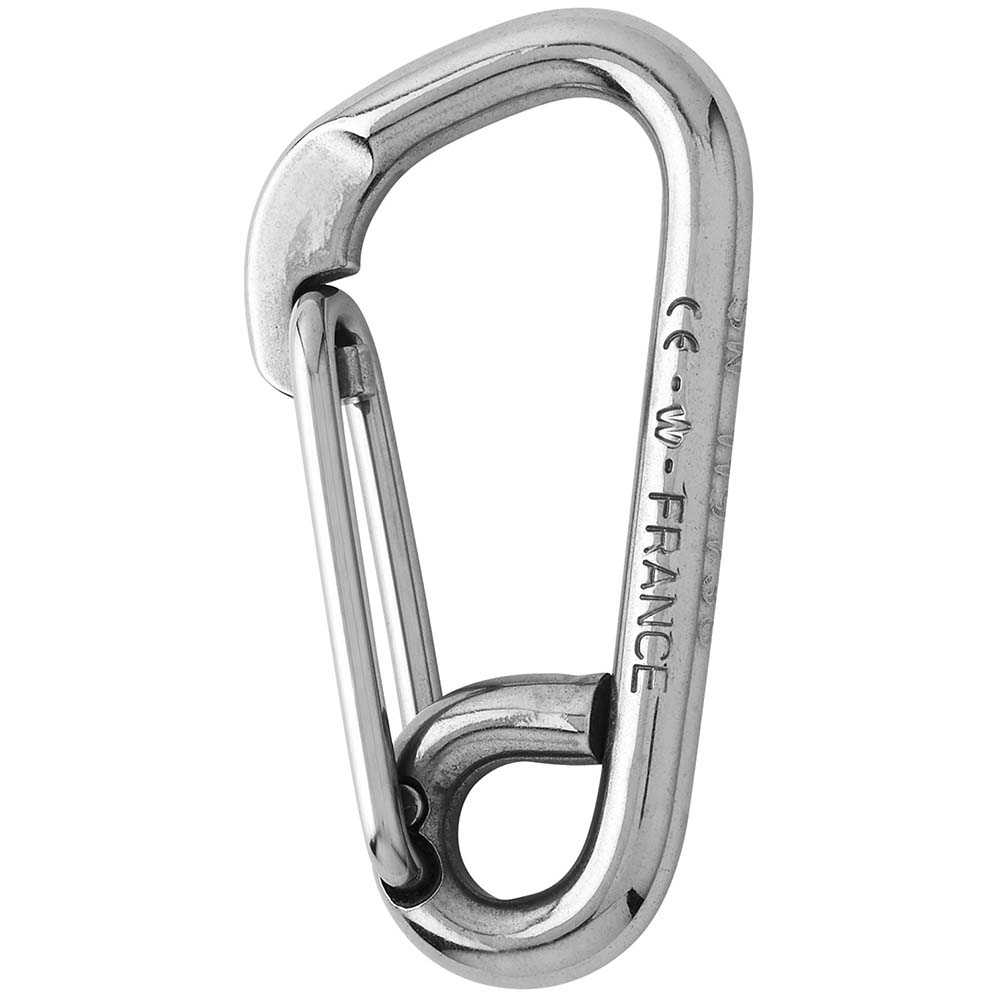 Wichard Asymmetric Carbine Hook - Length 60mm - 1/4" [2323W]
