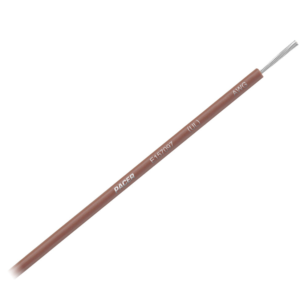 Pacer Brown 16 AWG Primary Wire - 25  [WUL16BR-25]